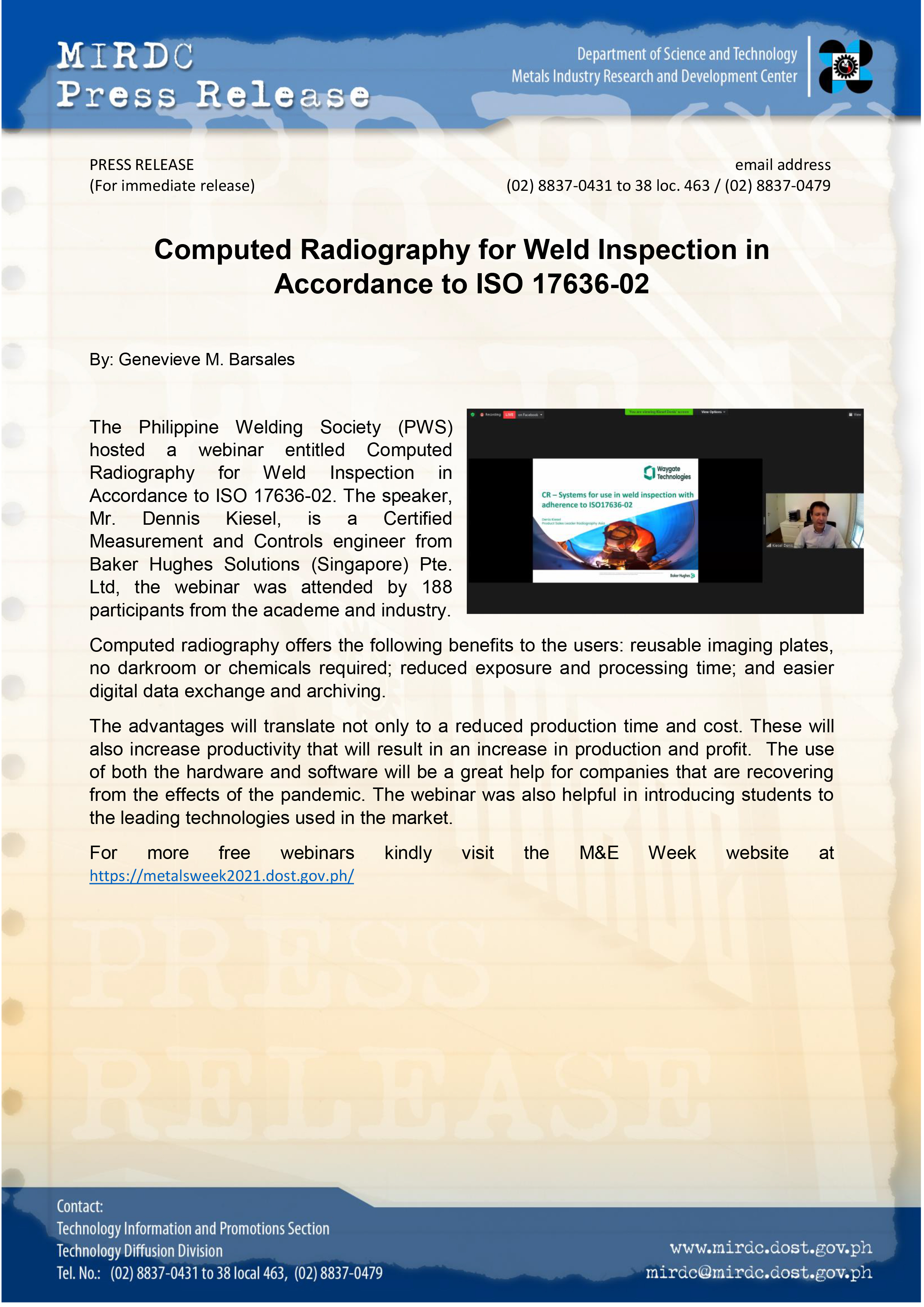 Computed Radiography