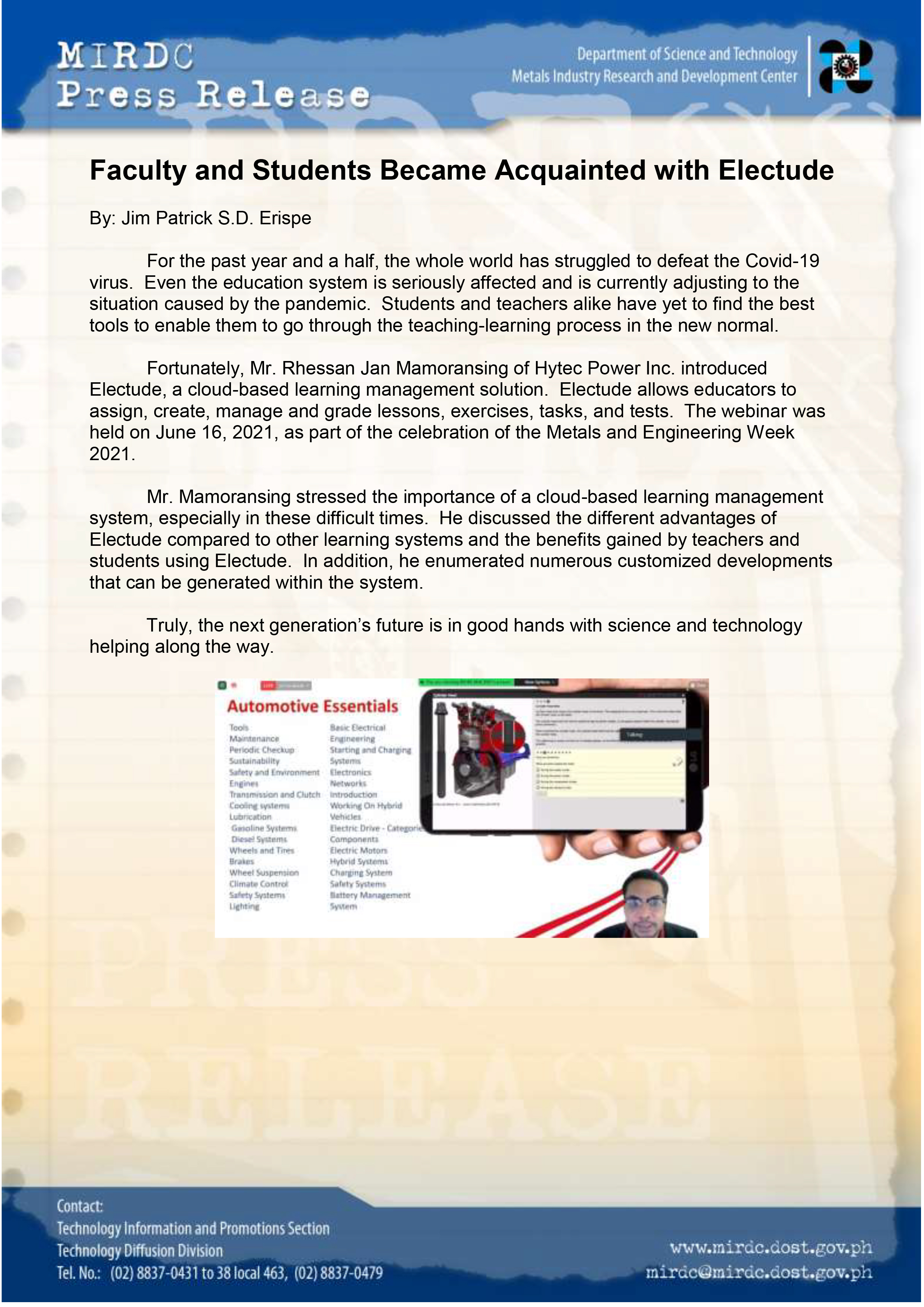 PRESS RELEASE cloud z editededited